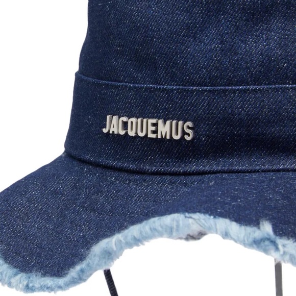 JACQUEMUS Le Bob Artichaut denim fisherman bucket hat - Picture 2 of 4